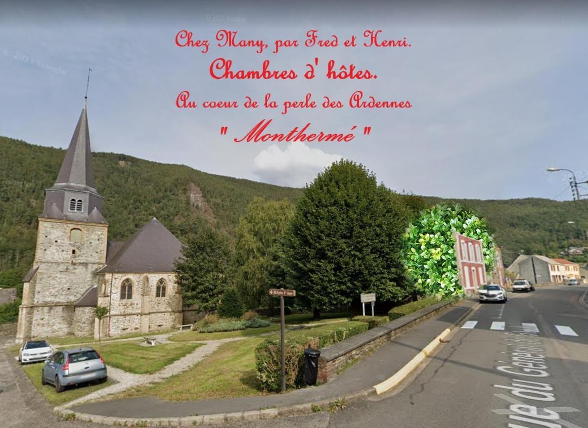MontherméChez Many, Par Fred Et Henri住宿加早餐旅馆 外观 照片